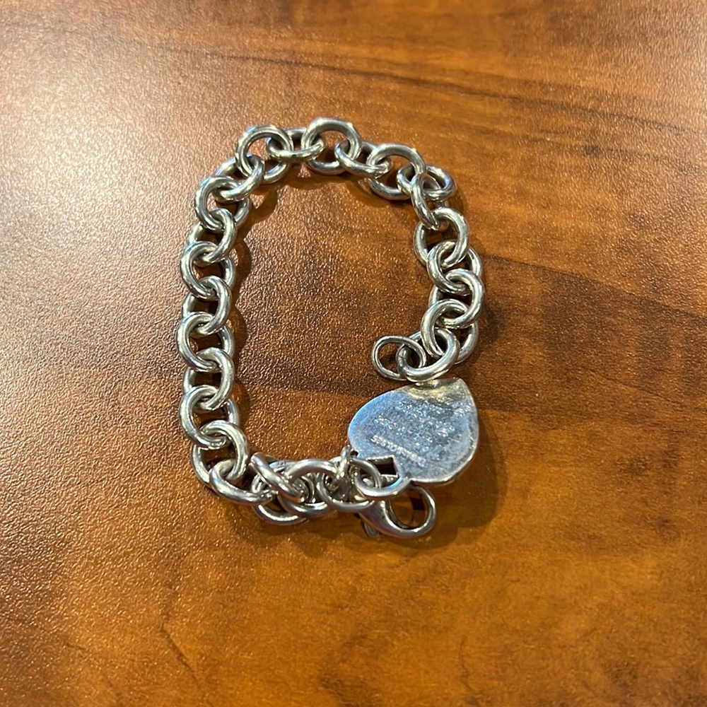 Tiffany heart tag toggle bracelet